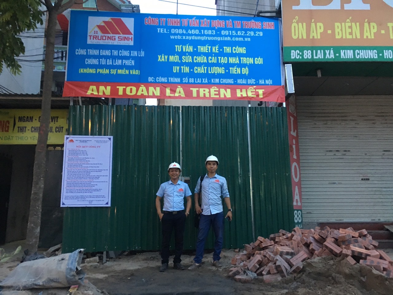xây nhà trọn gói tại Hoài Đức
