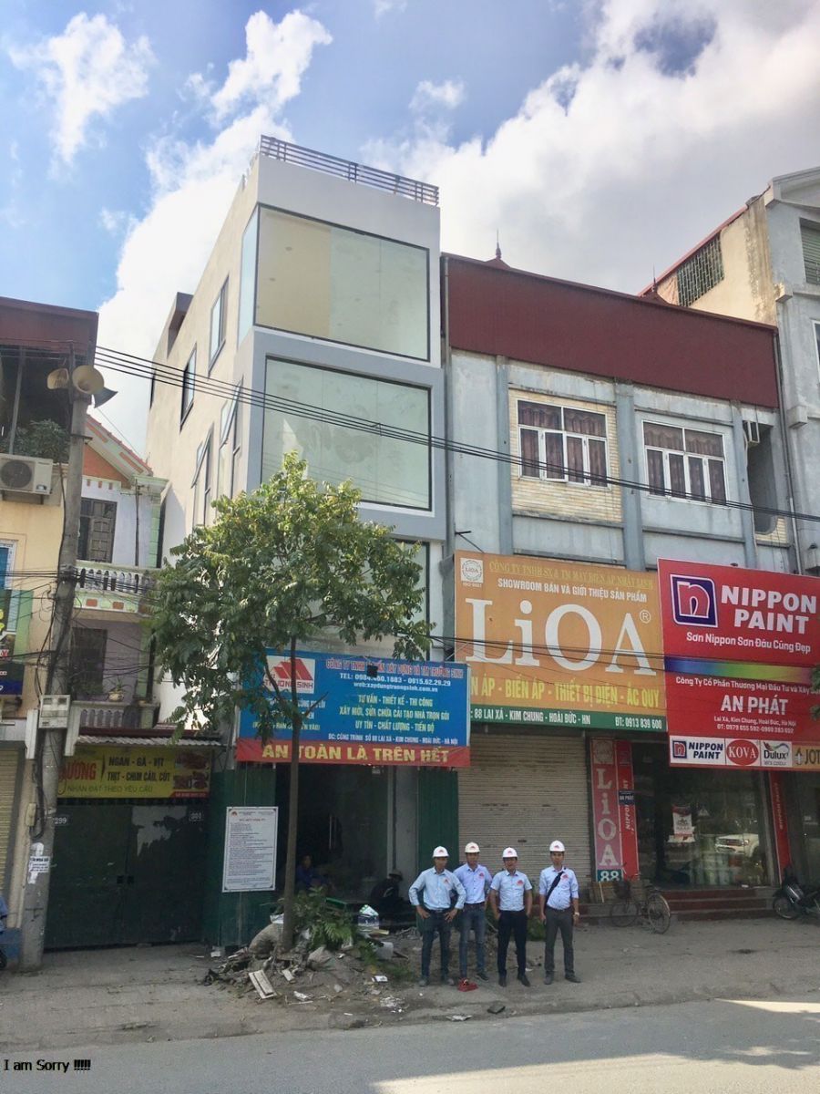 hoàn thiện mặt tiền
