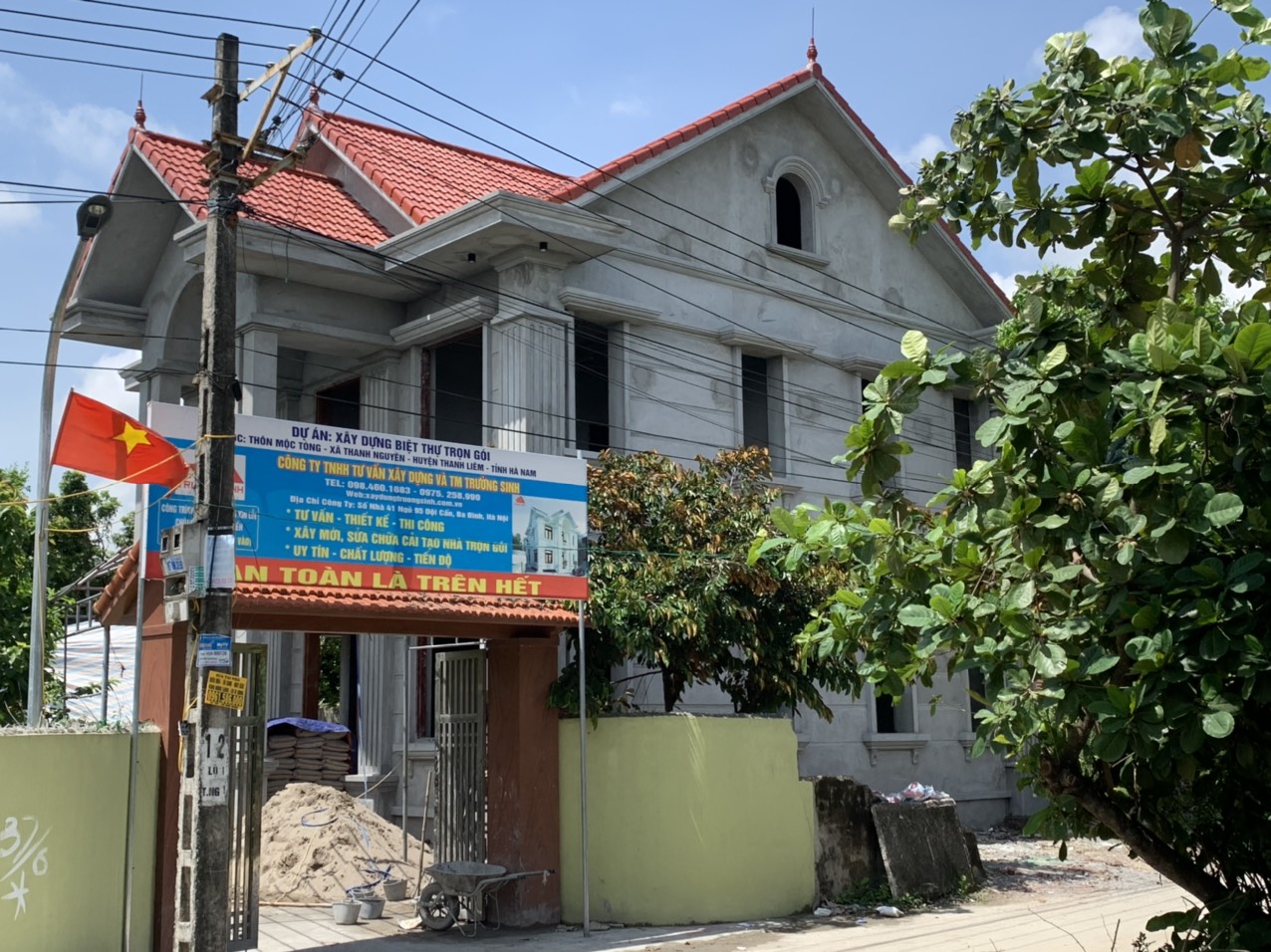 công trình xây biệt thự trọn gói