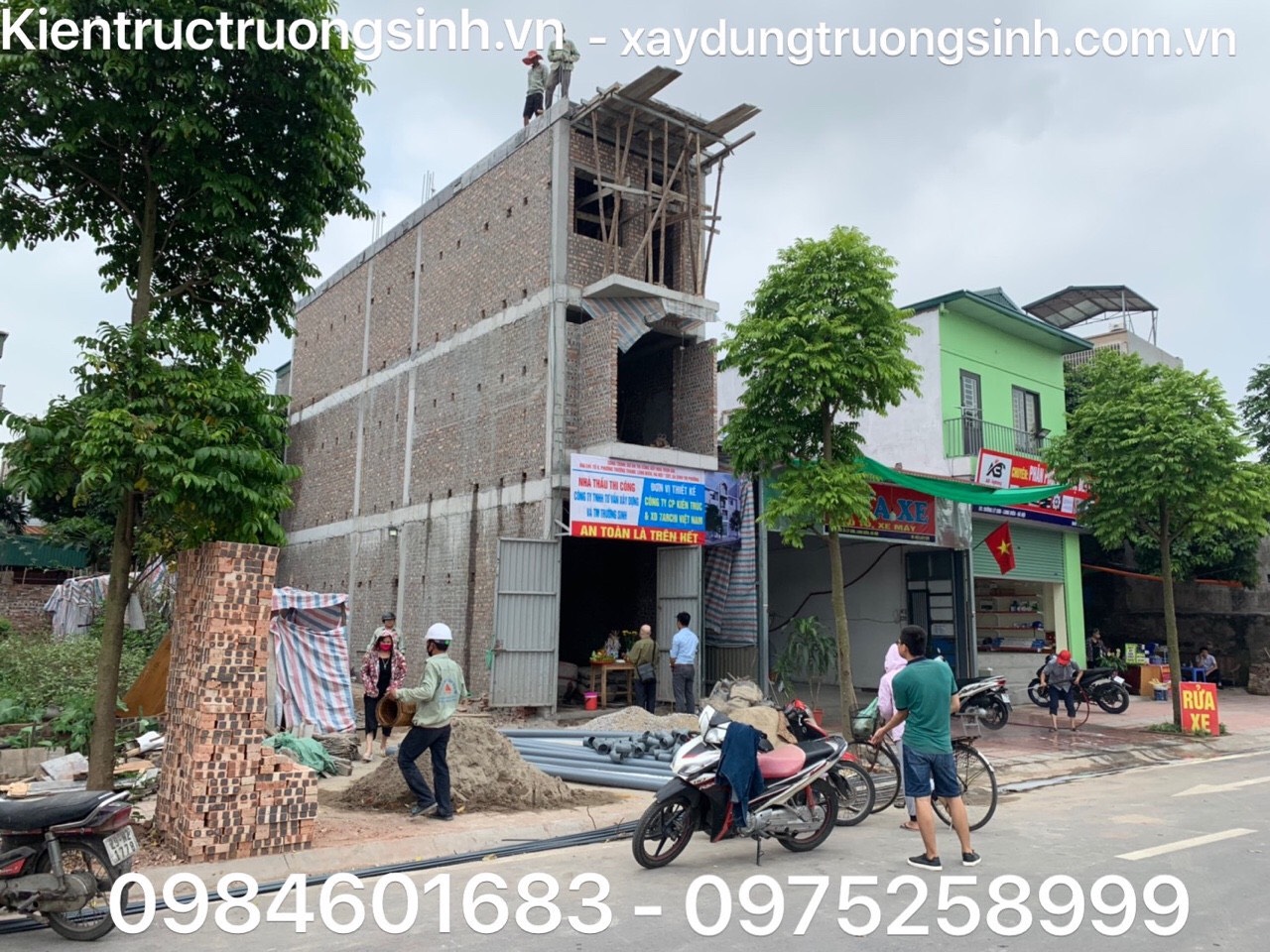công trình xây dựng phần thô