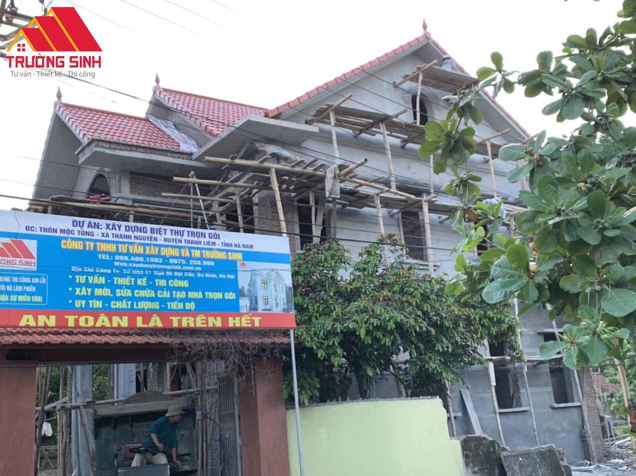 công trình xây nhà trọn gói
