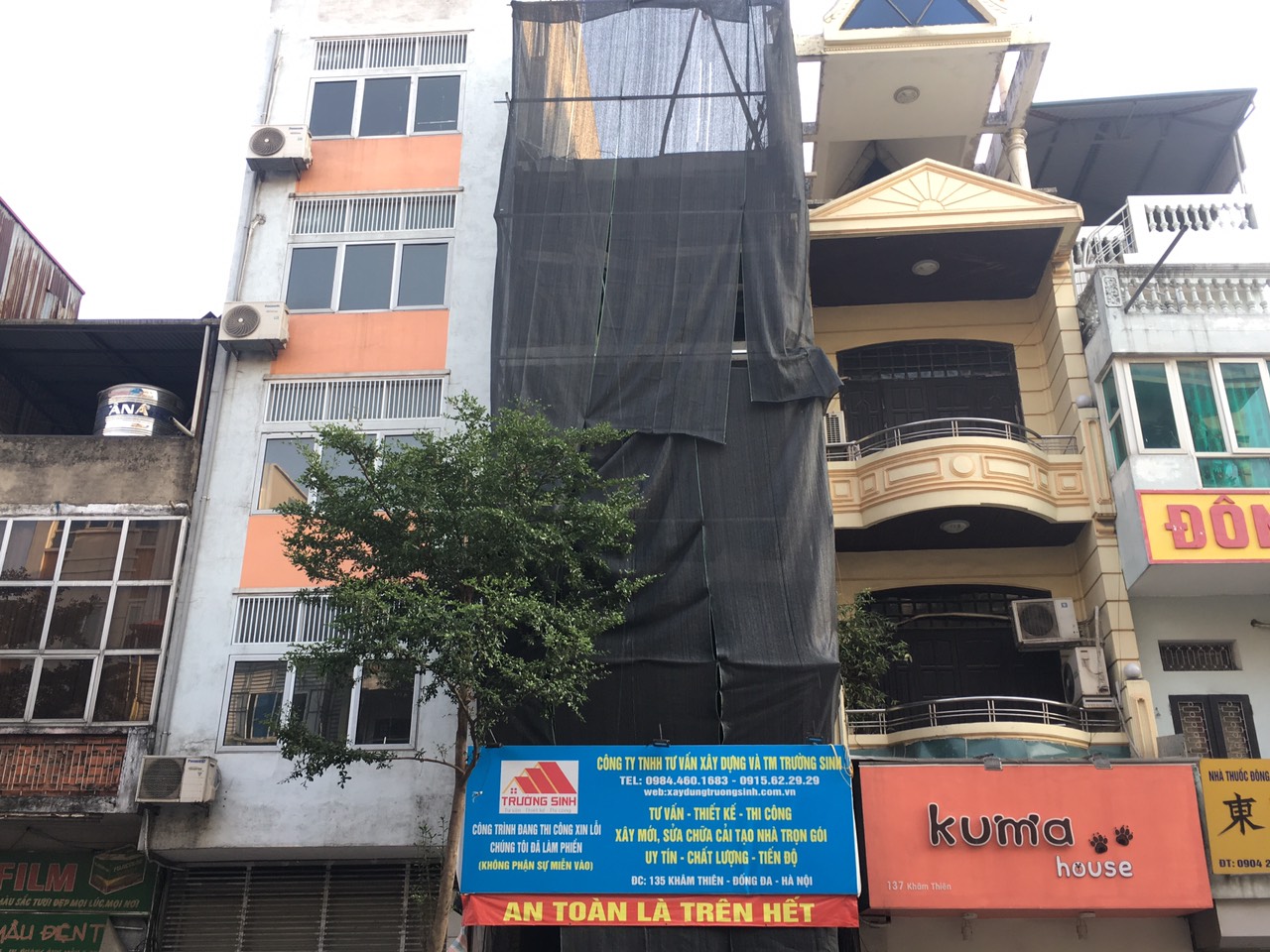 xây nhà tron gói