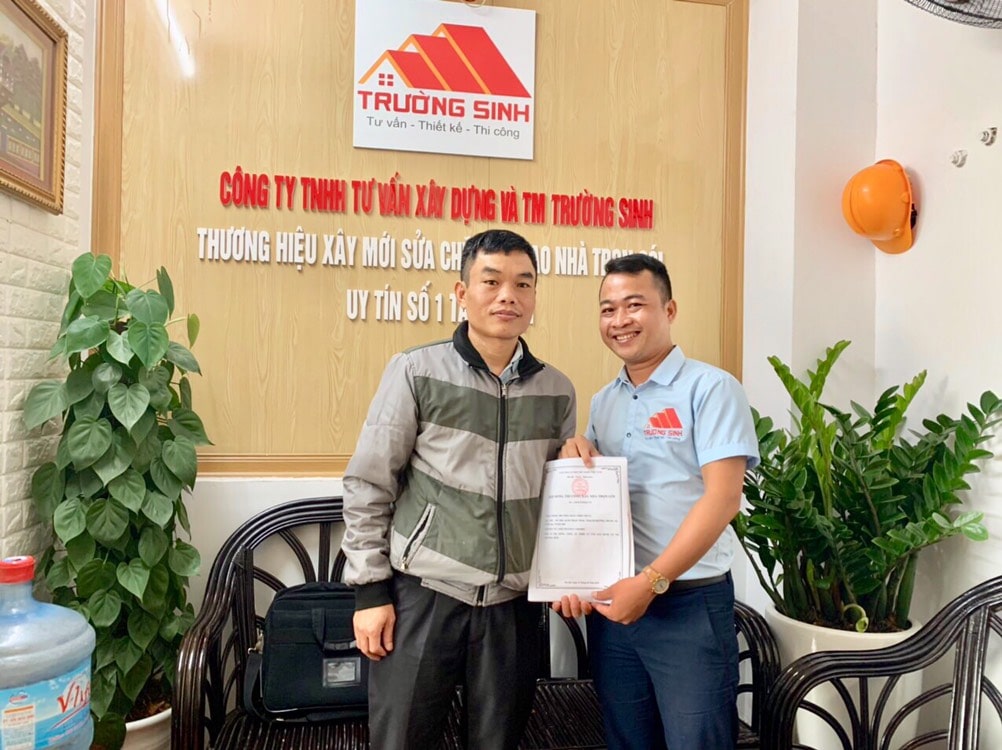 kí kết hợp đồng giữa chủ nhà và công ty