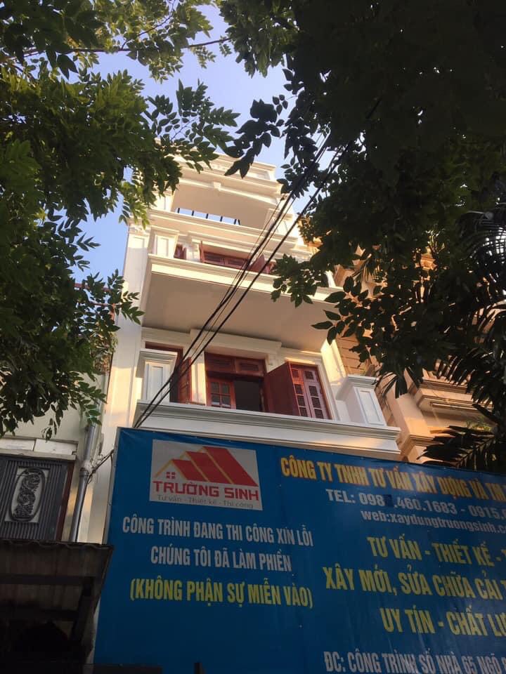 công trình sau khi hoàn thành