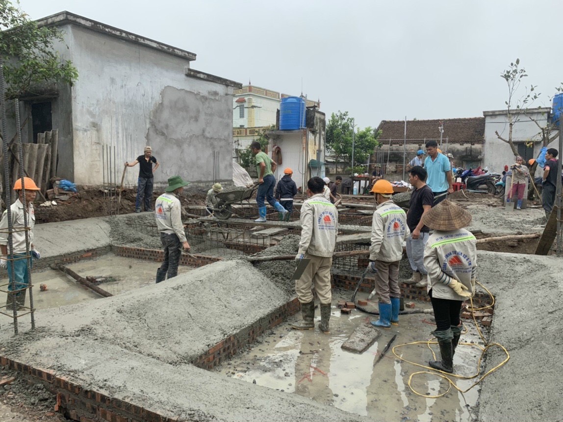 xây nhà trọn gói phần thô tại Hà Nội